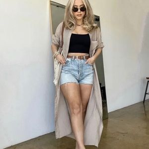 Zara Oversized Shirt Dress